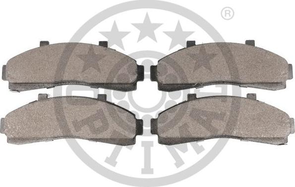 Optimal 10038 - Brake Pad Set, disc brake autospares.lv