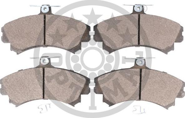 Optimal 10074 - Brake Pad Set, disc brake autospares.lv