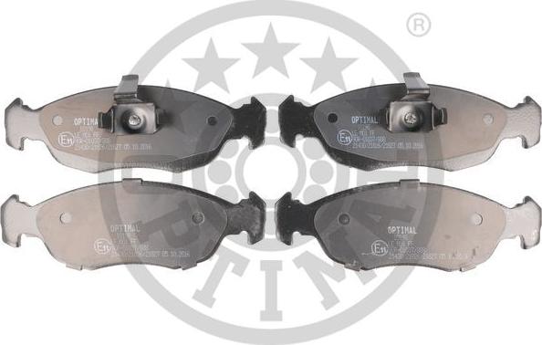 Optimal BP-10198 - Brake Pad Set, disc brake autospares.lv