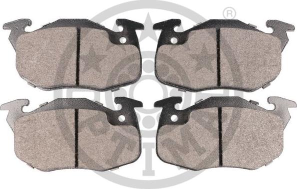 Optimal 10134 - Brake Pad Set, disc brake autospares.lv