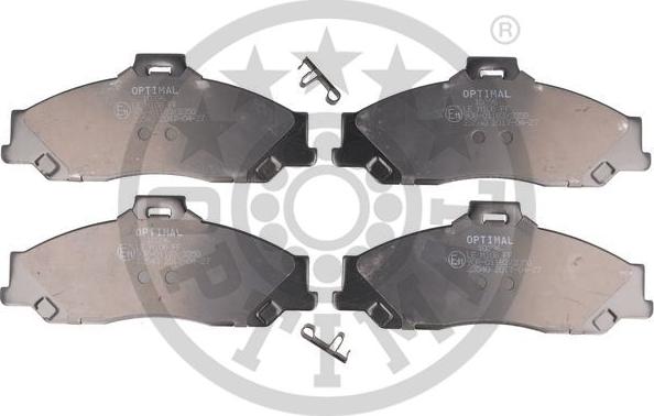 Optimal 10396 - Brake Pad Set, disc brake autospares.lv