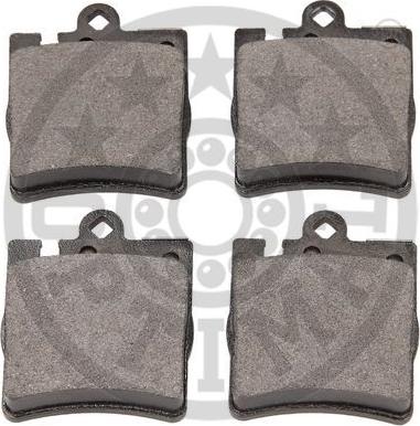 Optimal 10340 - Brake Pad Set, disc brake autospares.lv