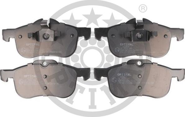 Optimal 10361 - Brake Pad Set, disc brake autospares.lv