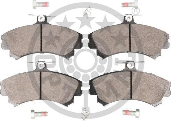 Optimal 10306 - Brake Pad Set, disc brake autospares.lv