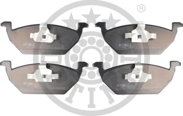 Optimal 10303 - Brake Pad Set, disc brake autospares.lv