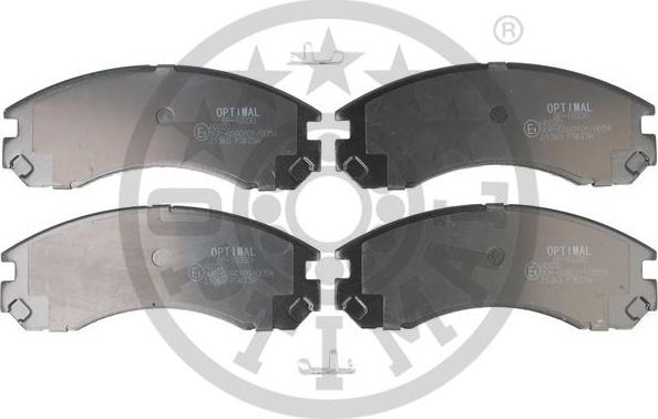 Optimal 10330 - Brake Pad Set, disc brake autospares.lv