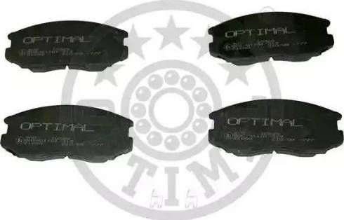 Optimal 10325 - Brake Pad Set, disc brake autospares.lv