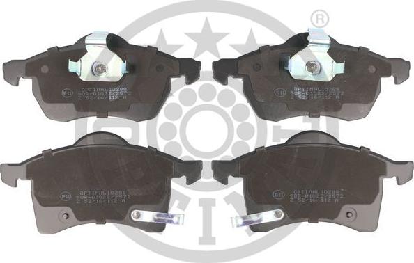 Optimal 10288 - Brake Pad Set, disc brake autospares.lv