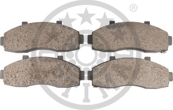 Optimal 10235 - Brake Pad Set, disc brake autospares.lv