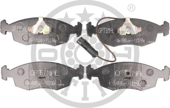 Optimal BP-10275 - Brake Pad Set, disc brake autospares.lv