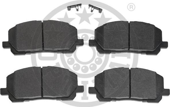 Optimal 12496 - Brake Pad Set, disc brake autospares.lv