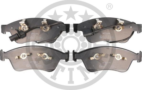 Optimal 12498 - Brake Pad Set, disc brake autospares.lv