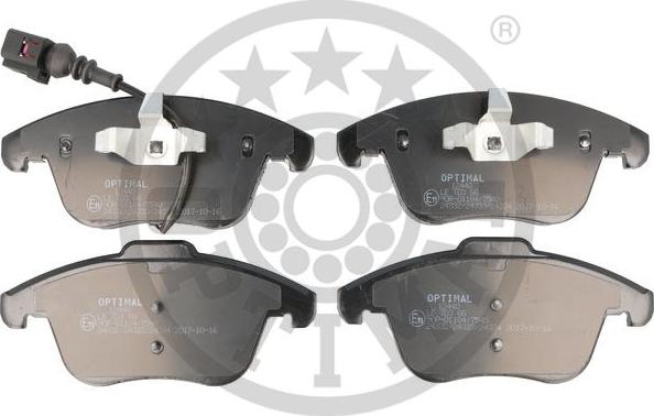 Optimal 12440 - Brake Pad Set, disc brake autospares.lv