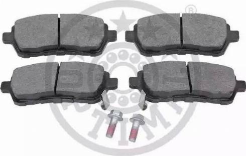 Optimal 12447 - Brake Pad Set, disc brake autospares.lv