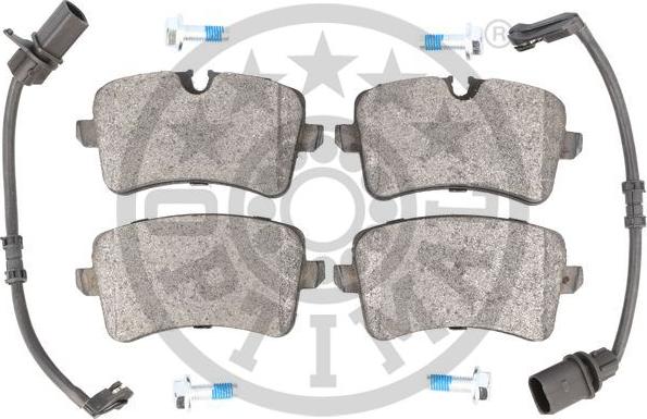 Optimal 12459 - Brake Pad Set, disc brake autospares.lv