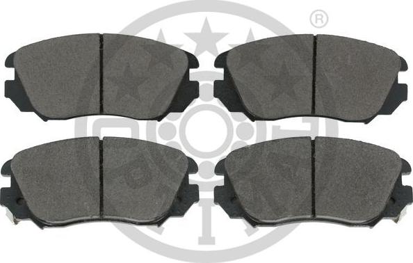 Optimal 12409 - Brake Pad Set, disc brake autospares.lv