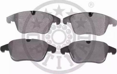 Optimal 12592 - Brake Pad Set, disc brake autospares.lv