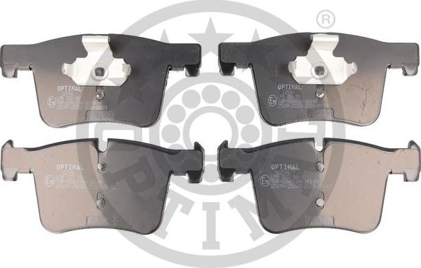 Optimal 12546 - Brake Pad Set, disc brake autospares.lv