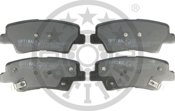 Optimal BP-12560 - Brake Pad Set, disc brake autospares.lv