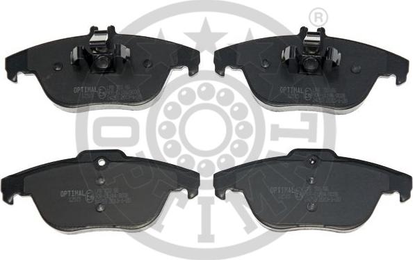 Optimal 12515 - Brake Pad Set, disc brake autospares.lv