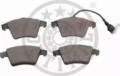 Optimal 12533 - Brake Pad Set, disc brake autospares.lv