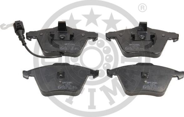 Optimal 12532 - Brake Pad Set, disc brake autospares.lv