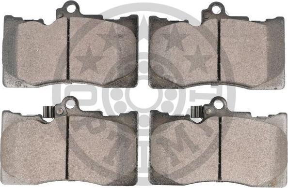 Optimal 12527 - Brake Pad Set, disc brake autospares.lv