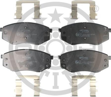 Optimal 12664 - Brake Pad Set, disc brake autospares.lv