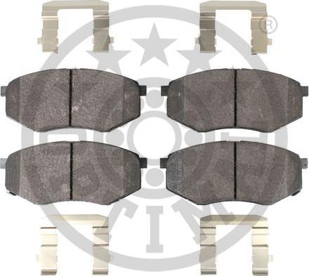 Optimal BP-12664 - Brake Pad Set, disc brake autospares.lv