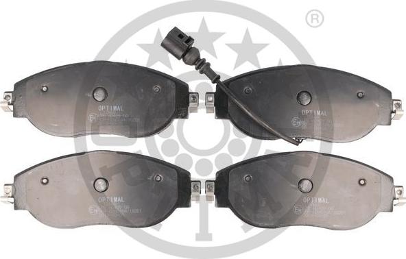 Optimal 12668 - Brake Pad Set, disc brake autospares.lv