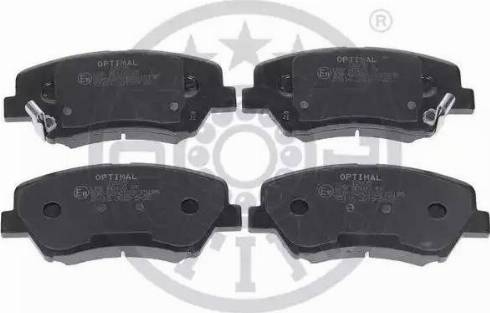 Optimal 12605 - Brake Pad Set, disc brake autospares.lv