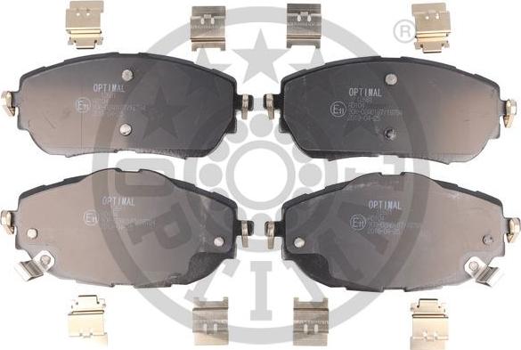 Optimal 12681 - Brake Pad Set, disc brake autospares.lv