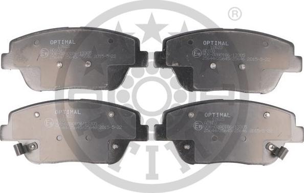 Optimal 12623 - Brake Pad Set, disc brake autospares.lv