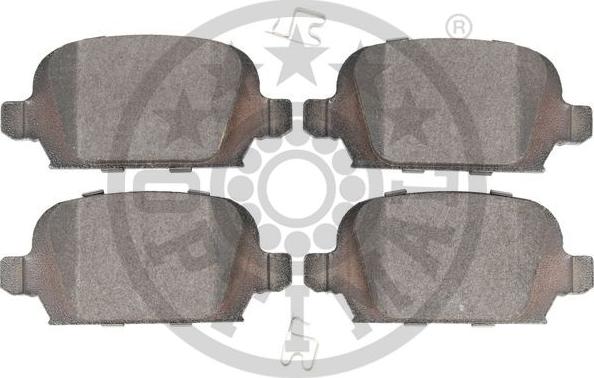 Optimal 12094 - Brake Pad Set, disc brake autospares.lv