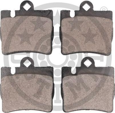 Optimal BP-12098 - Brake Pad Set, disc brake autospares.lv