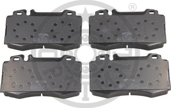 Optimal 12097 - Brake Pad Set, disc brake autospares.lv