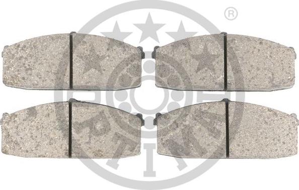 Optimal 12044 - Brake Pad Set, disc brake autospares.lv