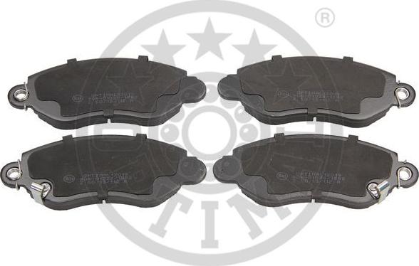 Optimal 12019 - Brake Pad Set, disc brake autospares.lv