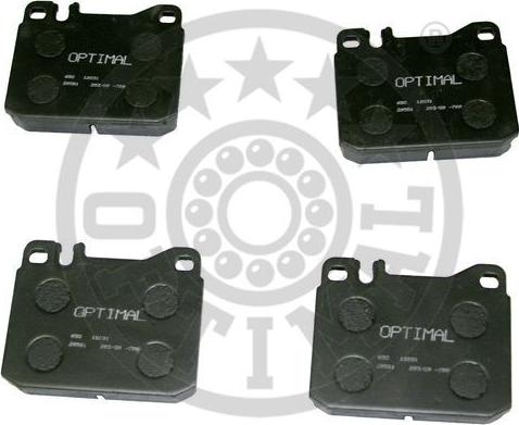 Optimal 12031 - Brake Pad Set, disc brake autospares.lv