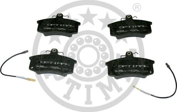 Optimal 12075 - Brake Pad Set, disc brake autospares.lv