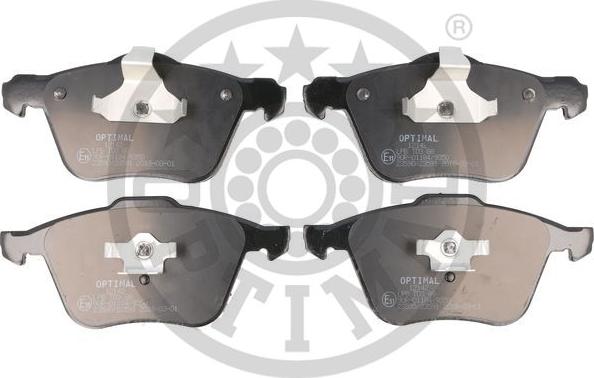 Optimal BP-12142 - Brake Pad Set, disc brake autospares.lv