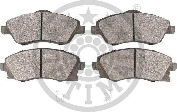 Optimal BP-12126 - Brake Pad Set, disc brake autospares.lv