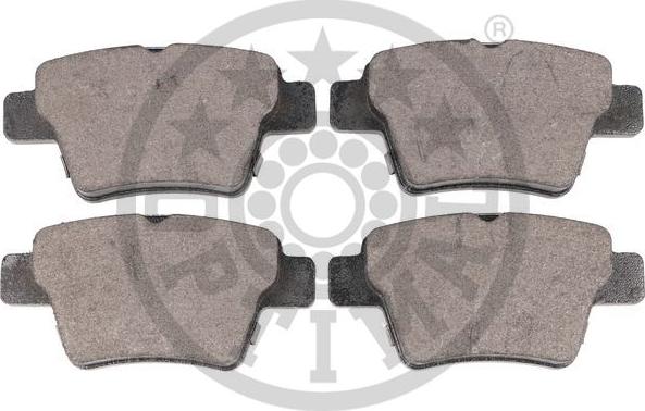 Optimal 12391 - Brake Pad Set, disc brake autospares.lv