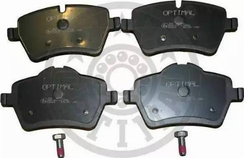 Optimal 12309 - Brake Pad Set, disc brake autospares.lv