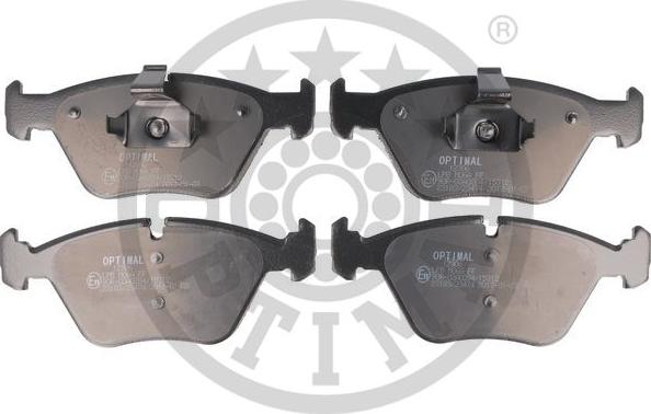 Optimal 12306 - Brake Pad Set, disc brake autospares.lv