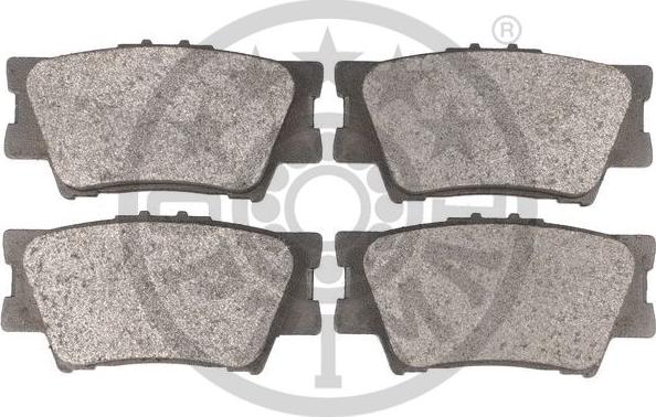 Optimal 12311 - Brake Pad Set, disc brake autospares.lv