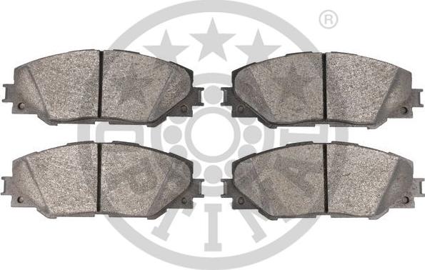 Optimal 12312 - Brake Pad Set, disc brake autospares.lv