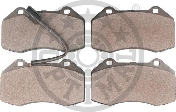 Optimal 12335 - Brake Pad Set, disc brake autospares.lv