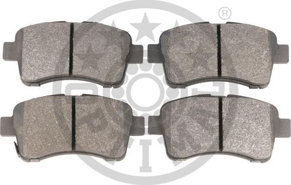 Optimal BP-12376 - Brake Pad Set, disc brake autospares.lv