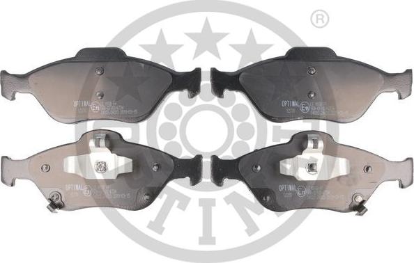 Optimal 12378 - Brake Pad Set, disc brake autospares.lv